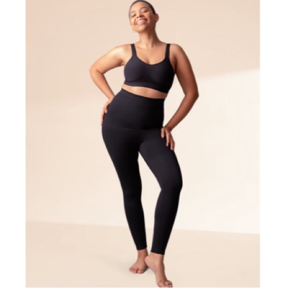 Shapermint Essentials High Waisted Shaping Leggings in Black Bundle of 3 Pairs - Picture 1 of 8